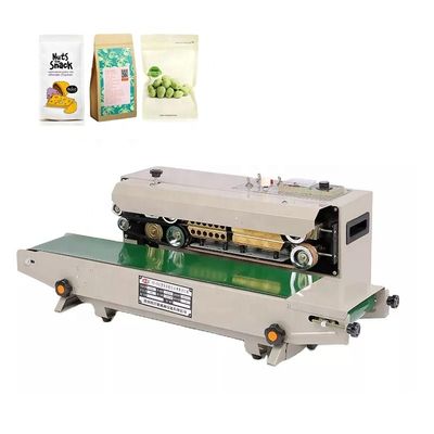 810 mm breedte droog-ink drukwerk Plastic bags Film Sealer Band Continuous Sealing Machine