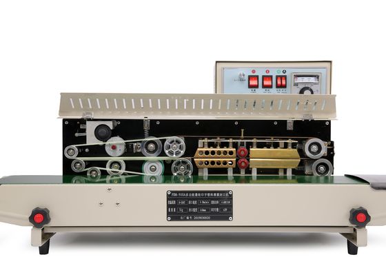 810 mm breedte droog-ink drukwerk Plastic bags Film Sealer Band Continuous Sealing Machine