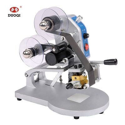 DY-8 Data Batch Coding Machine Hand Impulse High Strength Voor het afdrukken van kaarten