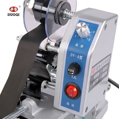 DY-8 Data Batch Coding Machine Hand Impulse High Strength Voor het afdrukken van kaarten
