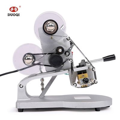 DY-8 Data Batch Coding Machine Hand Impulse High Strength Voor het afdrukken van kaarten