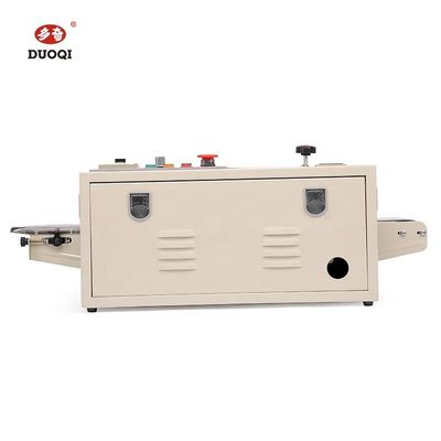 Elektrisch aangedreven DUOQI FR-770C Commodity Shrink Sleeve Sewing Machine Continuous Sealing Machine met toonbank