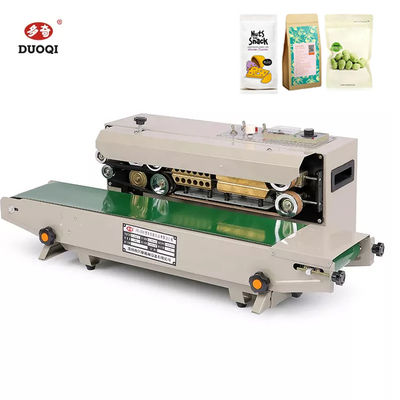 DUOQI FR900 Continu tafelverzegelingsmachine voor ijzeren verpakkingen