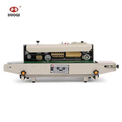 850 mm DUOQI FR900 afdichtmachine voor PP PE-aluminiumfoliezakken in winkels voor voedingsmiddelen en dranken