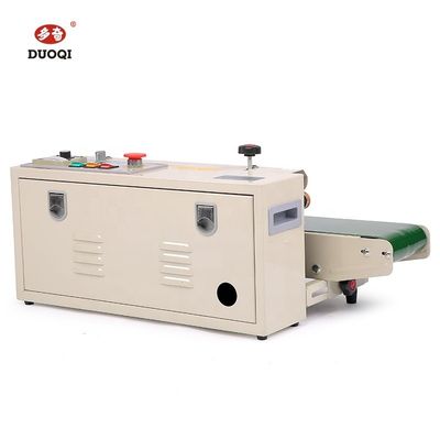 220 V/Hz DUOQI FR-770 Geverfde aluminiumfolie Plastic bags Pouch Continuous Sealing Machine voor digitaal paneel