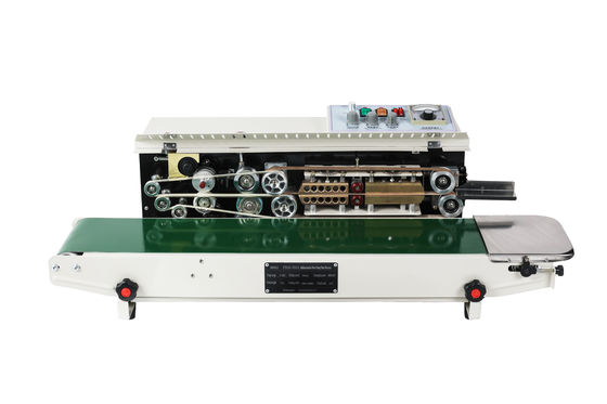 FR-980 Ink Coder Printer Verticale Continuous Plastic Bag Heat Band Sealer Packaging Sealing Machine
