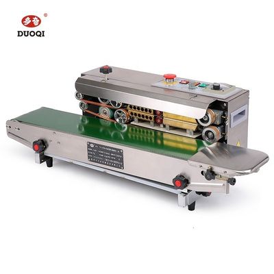 DUOQI FR-770S roestvrij staal warmteverzegelingsmachine voor zak zak krimpen mouw naaien