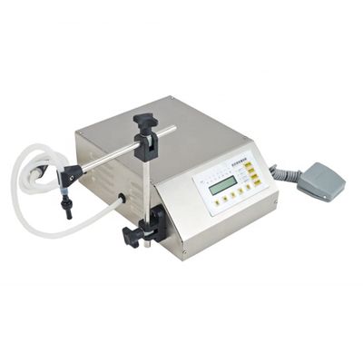 Compacte semi-automatische kleine CNC-vloeistofvulmachine voor shampoo voor parfums